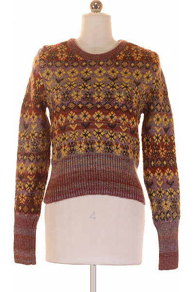 ZARA Dámský Svetr Barevný Vel. S