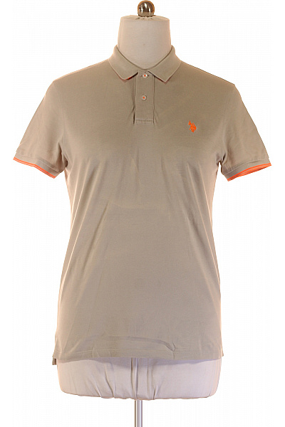 U.S.POLO ASSN. Pánské Tričko Šedé Vel. L