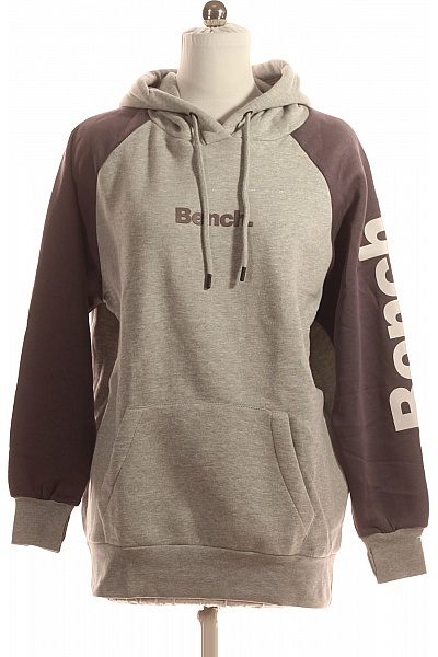 BENCH. Funkční Dámská Mikina Šedá Vel. 38