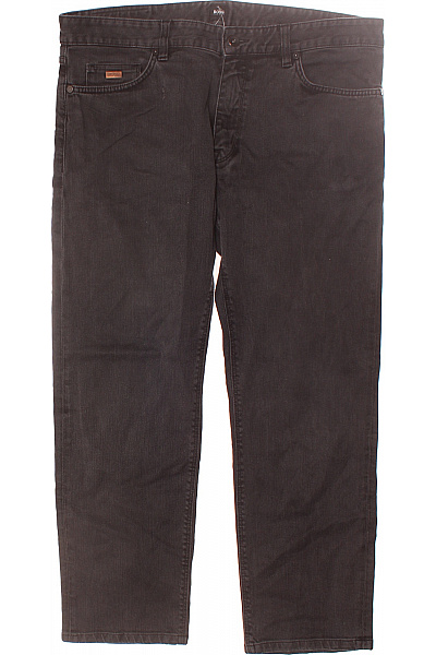Hugo Boss Pánské Rovné Džíny Černé Vel. 36/34