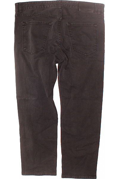 Hugo Boss Pánské Rovné Džíny Černé Vel. 36/34