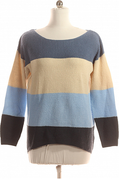 Dámský Svetr Modrý Vel. M