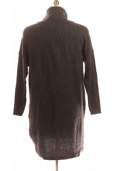  Šaty Pletené Šedé Mohito Vel. M