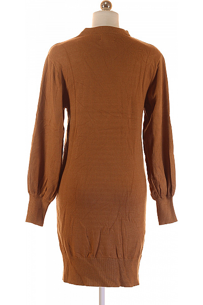 ONLY  Šaty Pletené Hnědé Vel. XS