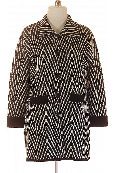 Dámský Cardigan Černobílý