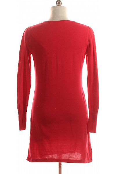 Esprit  Šaty Pletené Červené Vel. M