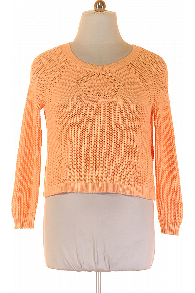 CLOCKHOUSE Dámský Svetr Oranžový Vel. L