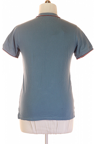 Pánské Tričko s Límečkem Modré U.S.POLO ASSN. Vel. L