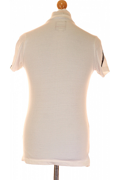 Geographical Norway Pánské Tričko s Potiskem Bílé Vel. S