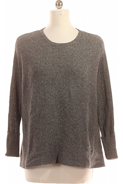 PULL&BEAR  Halenka Pletená Šedá Vel. M