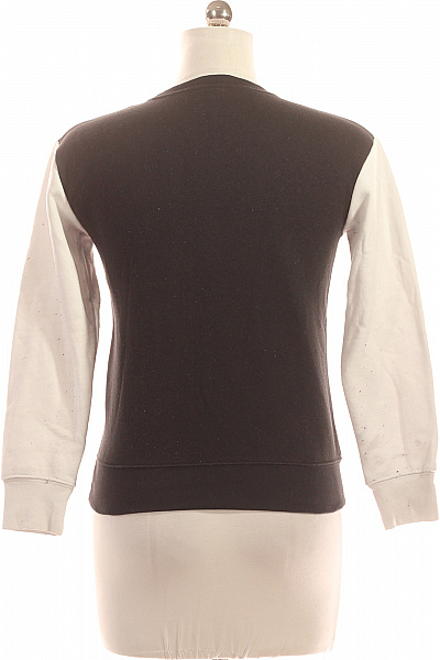 Dámská Mikina Bez Zapínání Černobílá Nike Vel. M