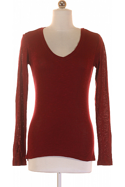 Dámské Tričko Vínová Second hand