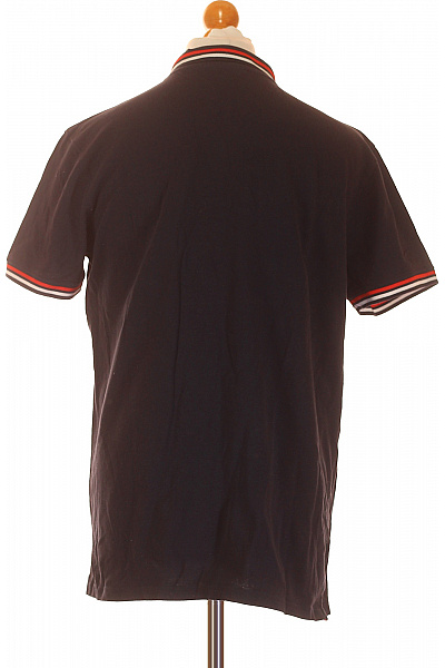 Cavallo Pánské Tričko Modré Second hand Vel. XXL