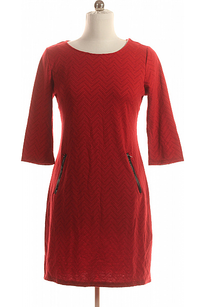 FRANSA Pouzdrové šaty  Šaty Červené Vel. M