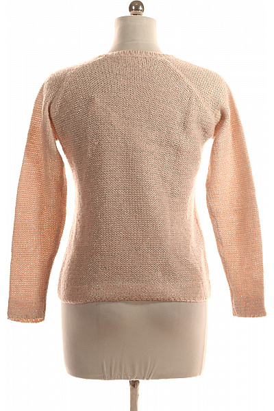 Dámský Svetr Růžový Vel. M