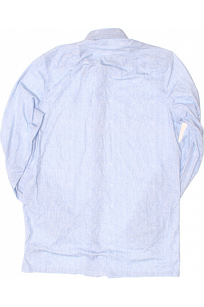 OLYMP Pánská Košile Jednobarevná Modrá Vel. 39 | OLYMP | obrázek 2