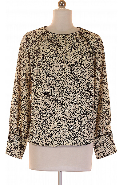 ZARA Vzorovaná  Halenka Černobílá Vel. S