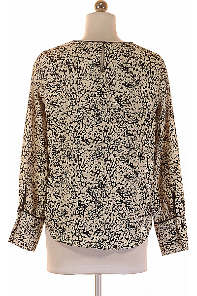 ZARA Vzorovaná  Halenka Černobílá Vel. S