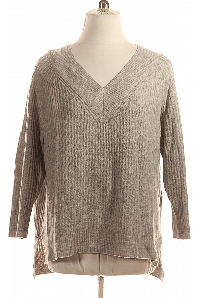 Dámský Pulovr Šedý Canda Vel. XL