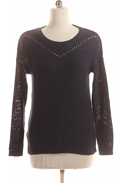 Dámský Pulovr Modrý F&F Second hand Vel. 40