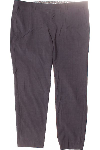 Pánské Kalhoty Vlněné Šedé BALDESSARINI Vel. 56