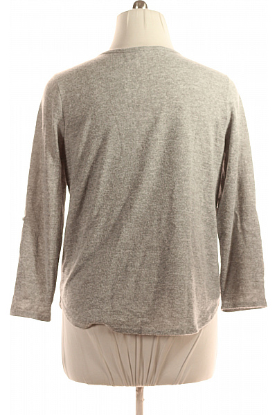 Dámské Tričko Šedé Second hand Vel. XXL