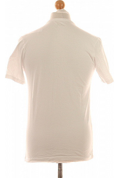 Jednoduché Pánské Tričko Bílé Hugo Boss Second hand Vel. M | Hugo Boss | obrázek 2