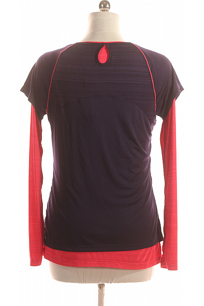 Dámské Tričko Modré Second hand Vel. M