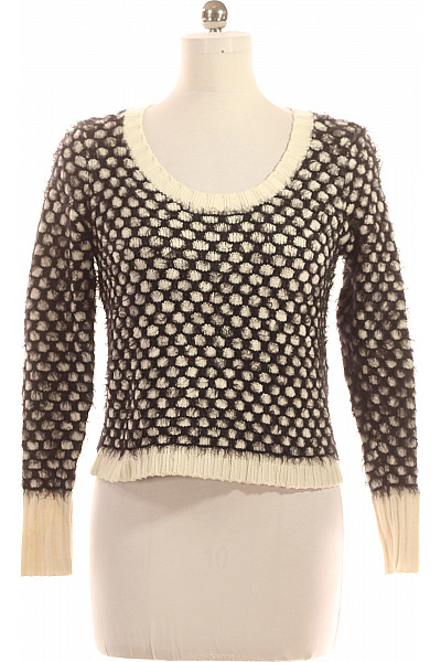 Dámský Pulovr Černobílý