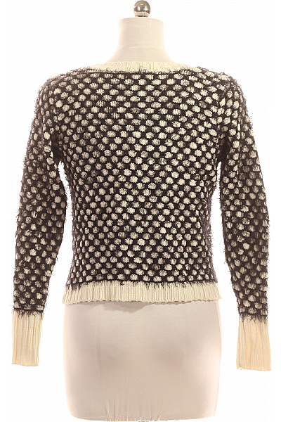 Dámský Pulovr Černobílý