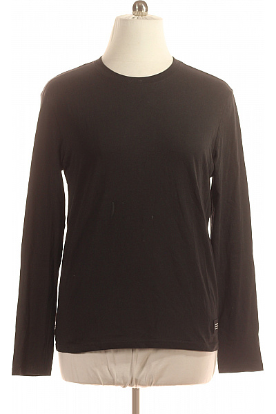 Pánské Tričko Černé Second Hand Vel. L