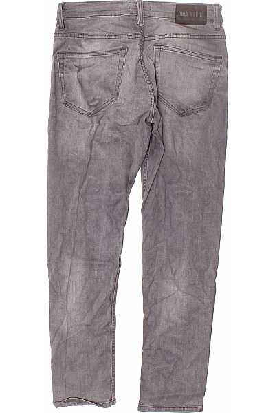 ONLY & SONS Pánské Rovné Džíny Šedé Vel. 31/30