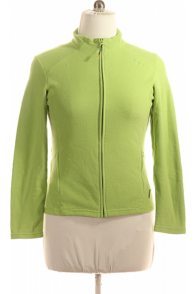 Dámská Mikina Rozepínací Zelená Quechua Vel.  L