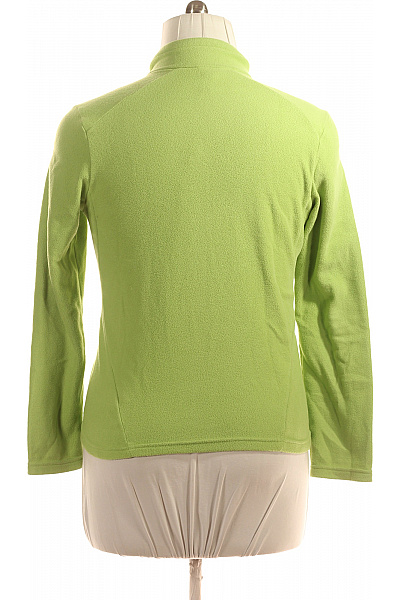 Dámská Mikina Rozepínací Zelená Quechua Vel.  L