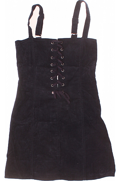  Šaty s Ramínky Modré Second hand Vel. S