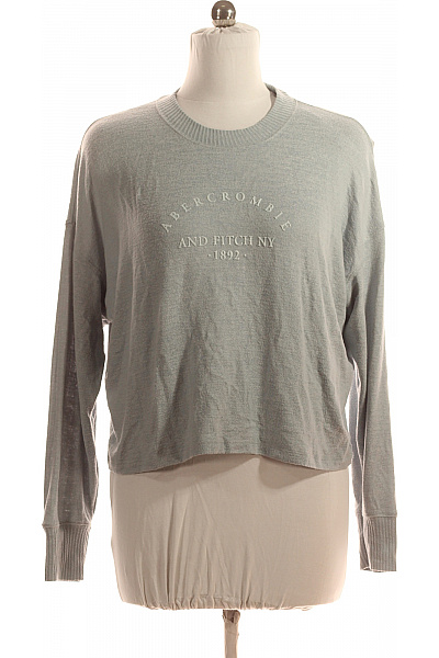 Abercrombie&Fitch Dámské Tričko Modré Vel. M