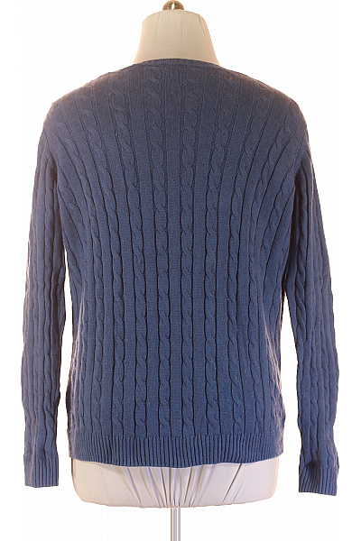 Pánský Svetr Modrý U.S.POLO ASSN. Vel. XXL