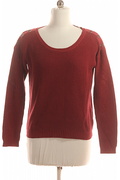 Dámský Pulovr Vínový YESSICA Vel. M