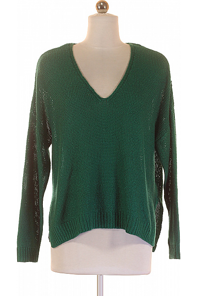 Dámský Pulovr Zelený Second hand Vel. S