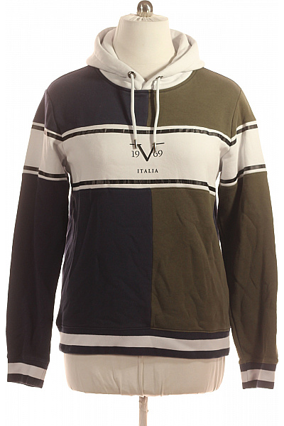 Pánská Mikina Bez Zapínání Barevná VERSACE Second Hand Vel. XL