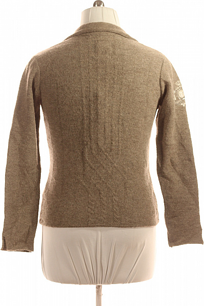 Teplé Dámské Sako Béžové L ARGENTINA Vel. L