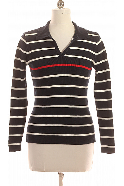  Halenka Pletená Modrá Second hand