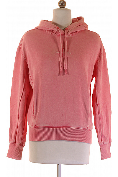 Calvin Klein Dámská Mikina Růžová Vel. S