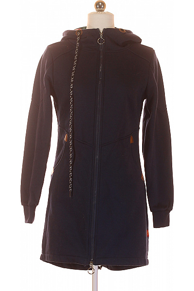 Dámská Mikina Rozepínací Modrá Second hand Vel. M