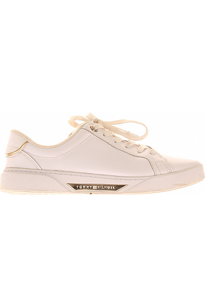 TOMMY HILFIGER Dámské Boty Bílé Vel.  38