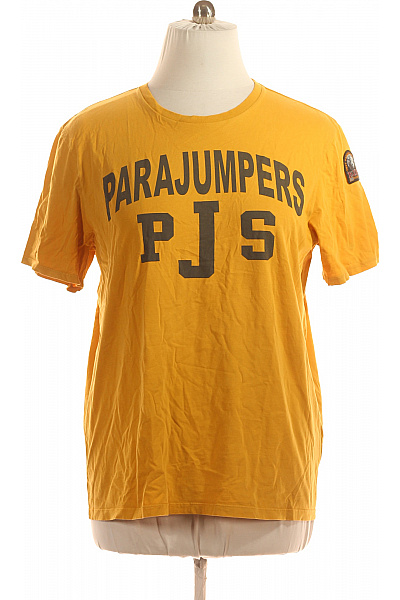 Parajumpers Pánské Tričko Žluté
