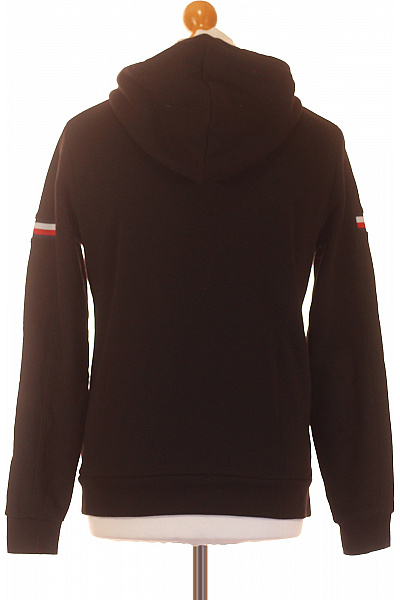 TOMMY HILFIGER Pánská Mikina Černá Second hand Vel. S
