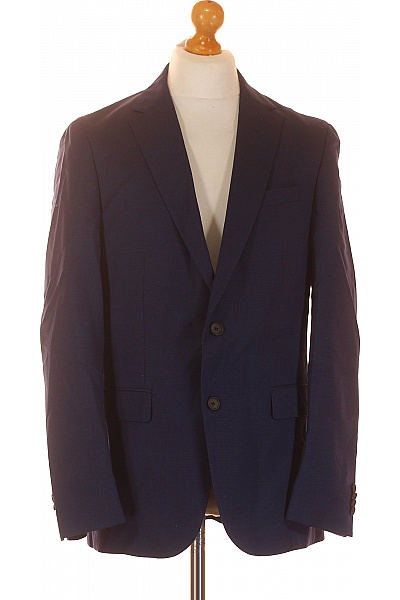 Pánské Sako Modré Vel. 50