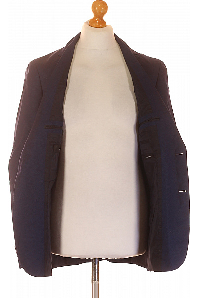 Pánské Sako Modré Vel. 50