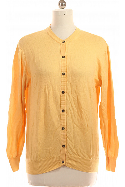 Peter Hahn Dámský Cardigan Žlutý Second hand